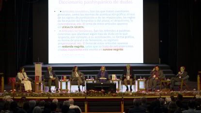 Presentación de obras académicas de la RAE y la ASALE en el X CILE