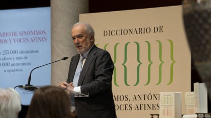 Presentación del «Diccionario de sinónimos, antónimos y voces afines»