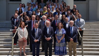 Acto oficial de clausura de la fase presencial en Madrid del XXIV curso de la Escuela de Lexicografía Hispánica