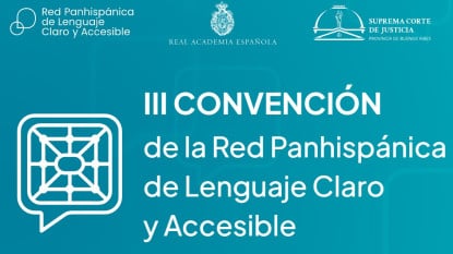 III Convención de la Red Panhispánica de Lenguaje Claro y Accesible de La Plata_logo