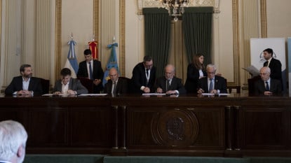 Firma de la Declaración de La Plata