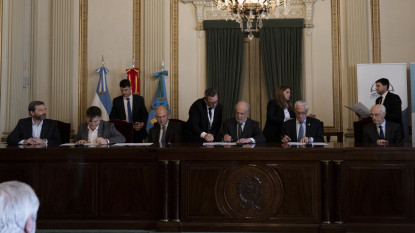 Firma de la Declaración de La Plata