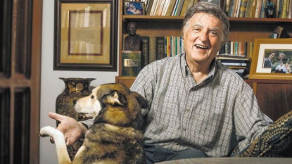 Daniel Gallego, miembro de número de la Academia Costarricense de la Lengua. Foto: La Nación.