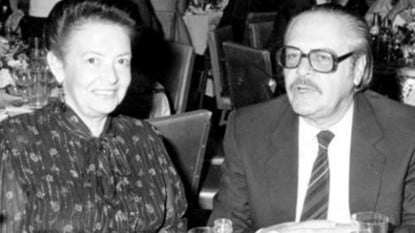 Beatriz Mendoza (1926-2016) y Luis Pastori (1921-2013), expresidente de la corporación venezolana.