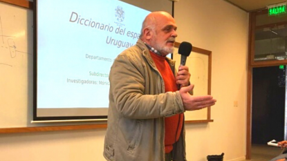  Juan Justino da Rosa, miembro de la Academia Nacional de Letras de Uruguay 