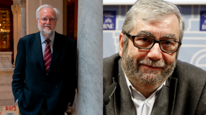 Los académicos Ignacio Bosque y Antonio Muñoz Molina