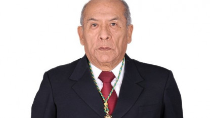 José Mendoza Quiroga, exdirector de la Academia Boliviana de la Lengua