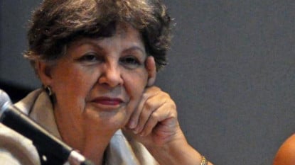 Luisa Campuzano, miembro de número de la Academia Cubana de la Lengua. Foto: Granma.