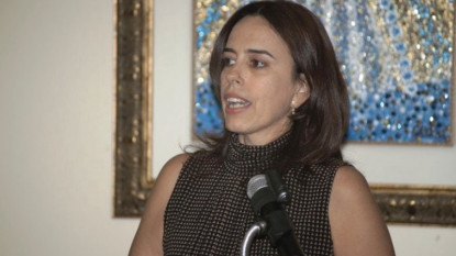 María José Rincón, miembro de número de la Academia Dominicana de la Lengua.