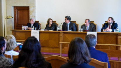 Inauguración en la USAL de la jornada de homenaje a Rafael Cadenas. Foto: Universidad de Salamanca (USAL)