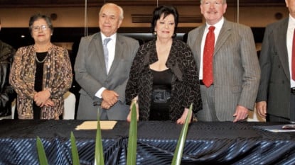 María del Rosario Molina ingresa en la Academia Guatemalteca de la Lengua. Foto: Prensa Libre.