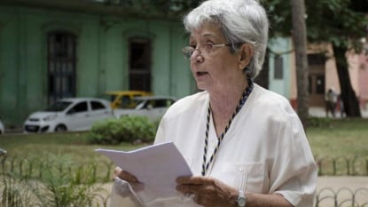 Mirta Yáñez, miembro de la Academia Cubana de la Lengua (foto: Habana Radio)