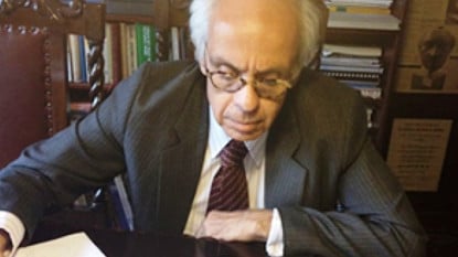 Olympo Morales, miembro de número de la Academia Colombiana de la Lengua. Foto: RCNradio