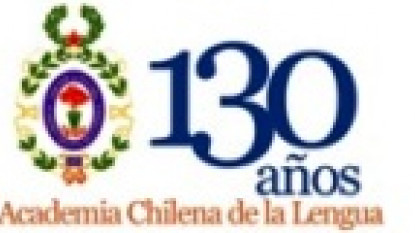 Logo 130.º aniversario de la Academia Chilena de la Lengua. 