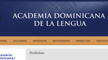 Web de la Academia Dominicana de la Lengua