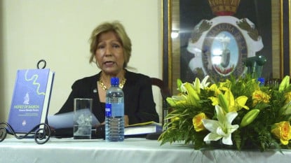 Berna Pérez Ayala, directora de la Academia Panameña.