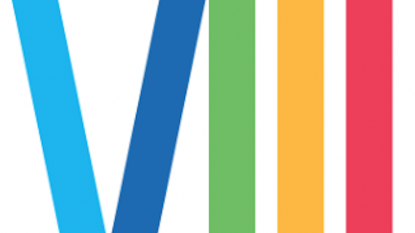 Logotipo del VIII CILE. Detalle.