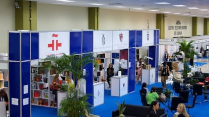 Casetas informativas del VI CILE