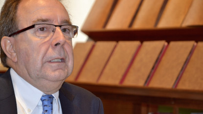 Pedro Álvarez de Miranda, director ejecutivo de la Escuela de Lexicografía Hispánica.