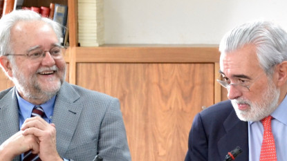 Ignacio Bosque y Darío Villanueva