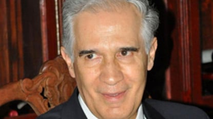 Diego Valadés, Premio Nacional de Jurisprudencia 2015. Foto: Notimex.