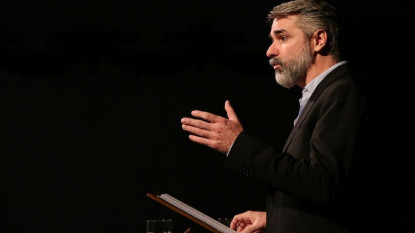 Ernesto Arias ha puesto voz a los textos de Colón