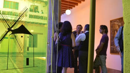 Exposición cervantina en Quito.