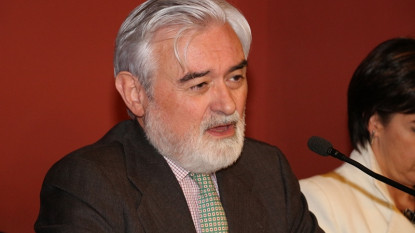 Darío Villanueva durante su intervención.