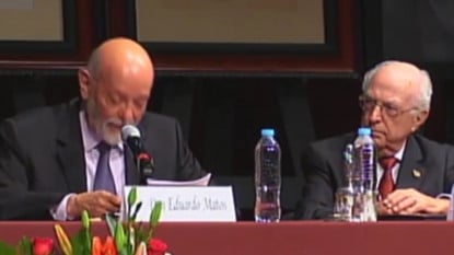 Ingreso de Eduardo Matos Moctezuma en la AML