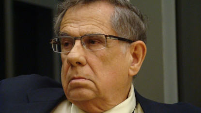 Matías Montes Huidobro, Premio Enrique Anderson Imbert 2017. Foto: Cubanet.