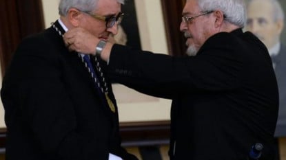 Pedro Martín Butragueño ingreso en la Academia Mexicana de la Lengua. Foto: Mensajero ABC.