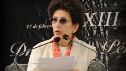 Silvia Molina, elegida académica de número de la AML.Foto: Campeche.