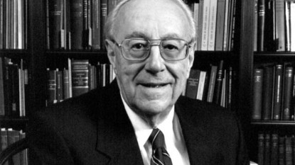 José Amor y Vázquez, miembro de número de la Academia Norteamericana de la Lengua Española. Foto: Universidad de Brown.