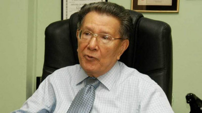 Fallece el académico Luis Alonso Aparicio (1918-2017). Foto: El Salvador.com