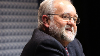 El lingüista y académico Ignacio Bosque. Foto: Carmen Botán.