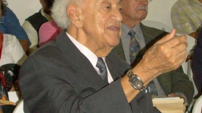 Miguel García Mackle, miembro de número de la Academia Venezolana de la Lengua. Foto: Iván López