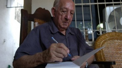 Ramiro Domínguez, miembro de número de la Academia Paraguaya de la Lengua Española. Foto: Última hora.