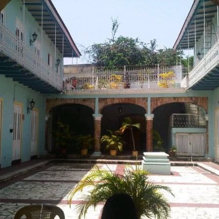 Patio de la Academia Dominicana de la Lnegua