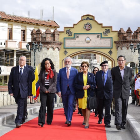 Darío Villanueva y Susana Cordero, en Loja (Ecuador). Foto: UTPL.