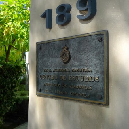 Sede de la Escuela de Lexicografía (Serrano, 187-189) en Madrid.