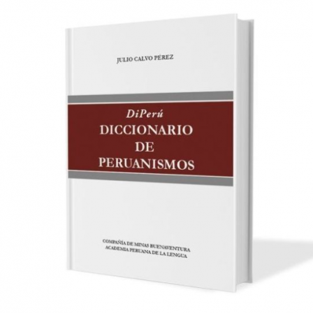 Portada del «Diccionario de peruanismos».