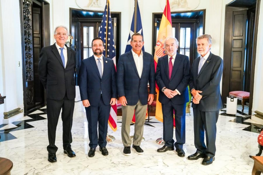 Reunión con el gobernador del Estado Libre Asociado de Puerto Rico, Pedro R. Pierluisi
